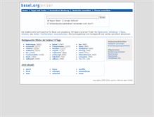 Tablet Screenshot of basel.org